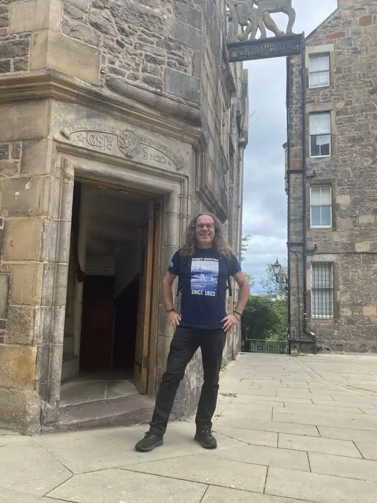franck trouve musee des ecrivains edimbourg ecosse